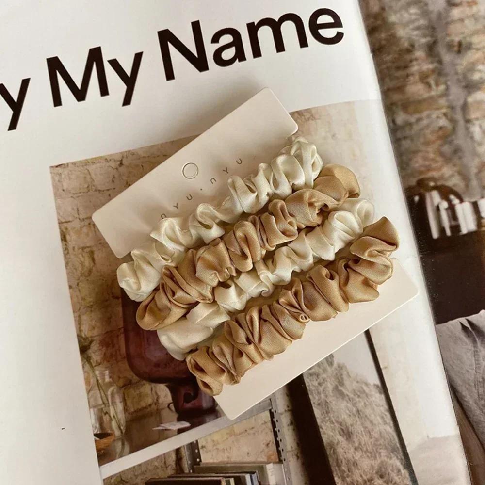 Kitsch Satin Scrunchies for Women-No Crease HairTies for Girl Scrunchies For All Hair Types and Texture Perfect for Day or Night