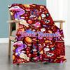 Digital Circus Personalized Text Blanket Throw Personalized Blanket Soft Warm Cozy Versatile for Bedding Livingroom Office Chair Seaside