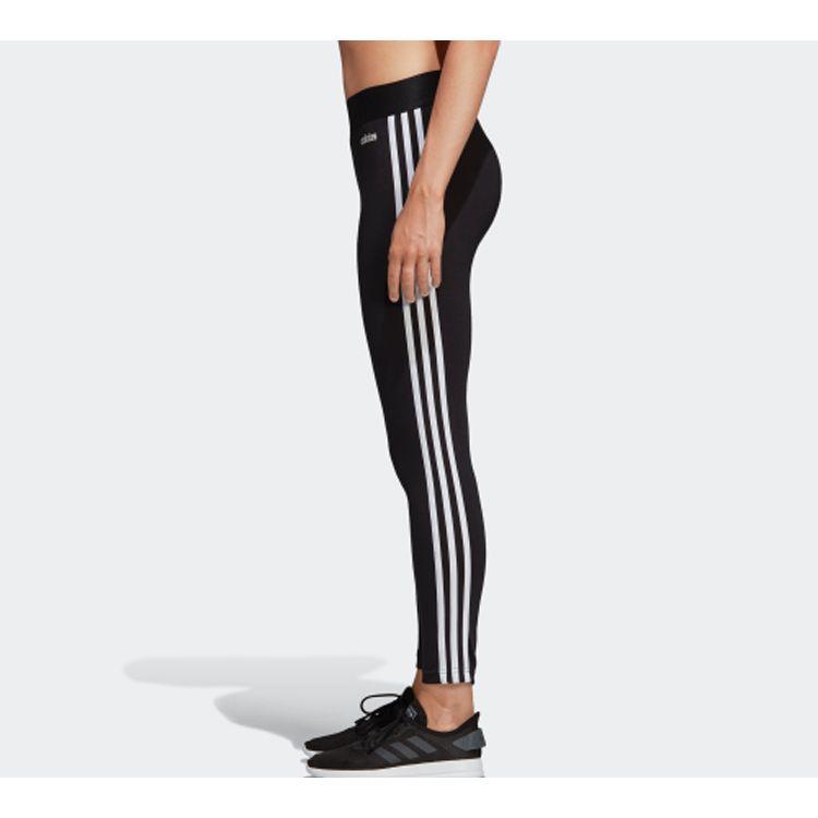 adidas Колготки женские с 3 полосками, черные DP2389
