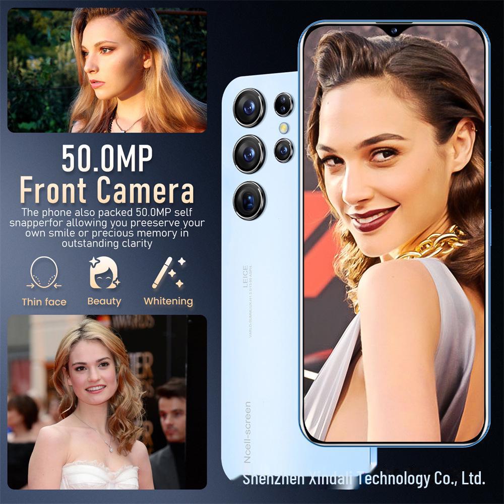 S23U 4G 7,3" Дисплей Incell с отверстием, 4+64 ГБ, 1200 МП, 8-ядерный, Android 9.0