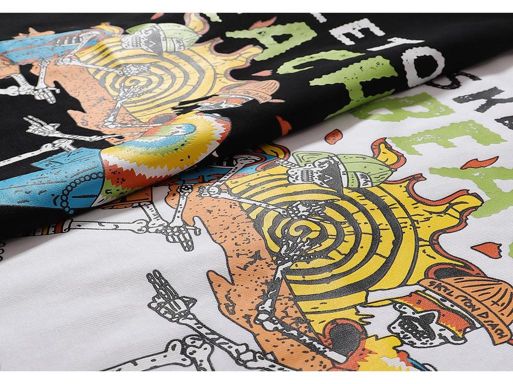 GALLERY DEPT American Tide Tie-Dye Graffiti Short-Sleeve T-Shirt