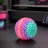 Сенсорный Шипастый Мячик, 3D-печатная Игрушка, Мини-Мячик с Текстурой для Снятия Стресса, Настольный Массажер-Декомпрессор для Дома, Офиса, Школы, Тревожности