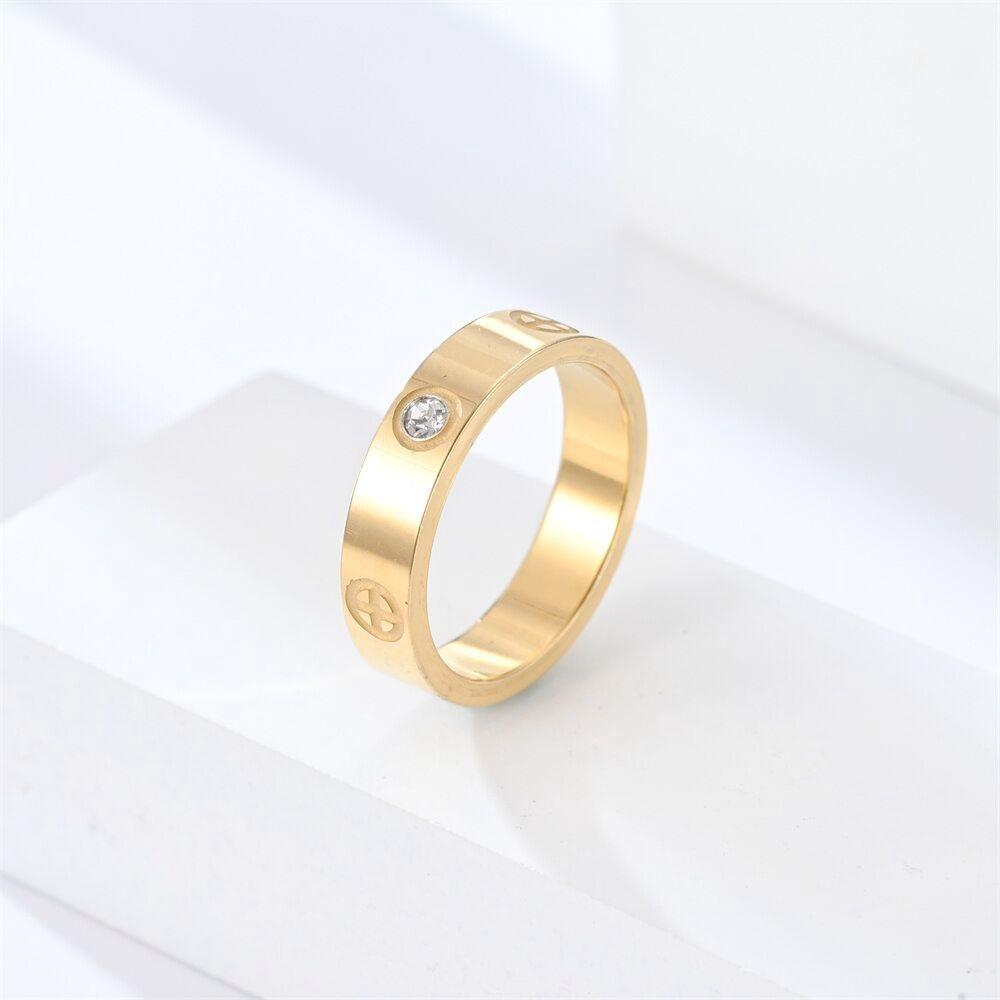 1 шт. титановое стальное циркониевое кольцо секс-кольцо циркониевое парное кольцо