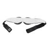 3D Contoured Eye Patch Light Blocking Memory Cotton Movable Eye Pad for Sleeping Use Grey