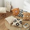 Geometric Throw Pillow for Living Room Bohemia Tassels for Sofa Couch Boho Pillow Cover Home Textile Cushion Covers Pillow Case