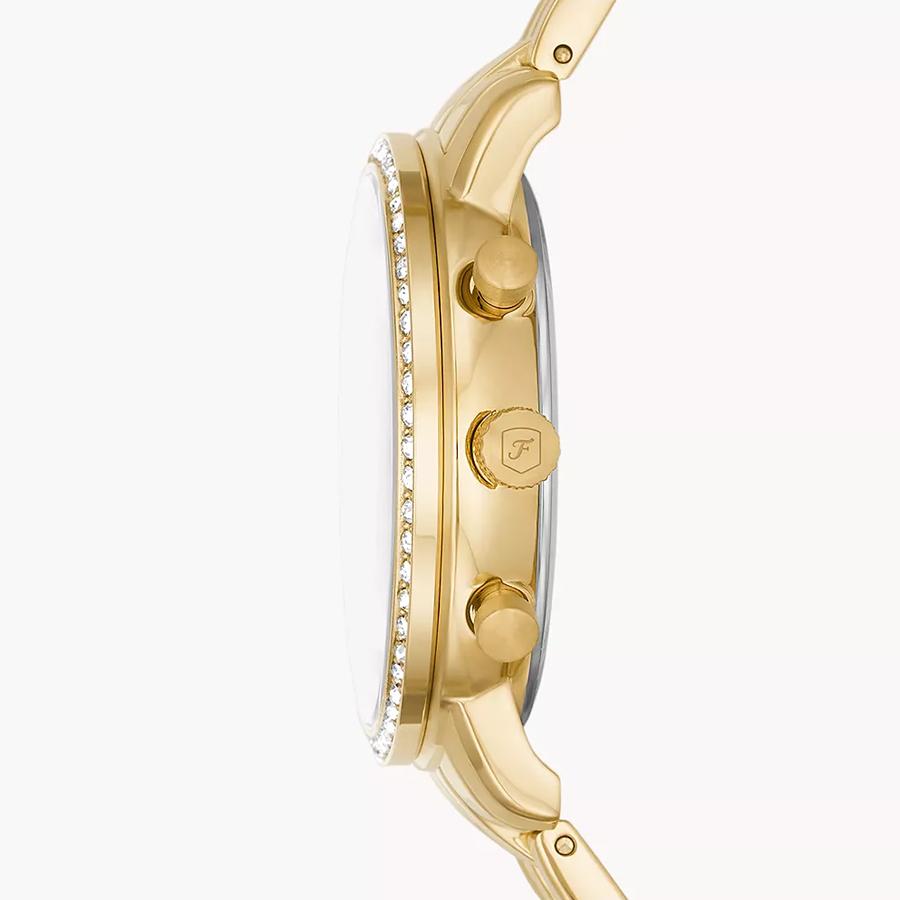 Fossil Часы-хронограф Neutra Series с тремя циферблатами, из нержавеющей стали, с календарем ES5219