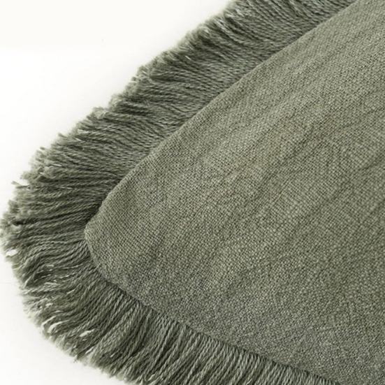 Наволочка с короткой бахромой, квадратная, в богемном стиле, для украшения офисного дивана