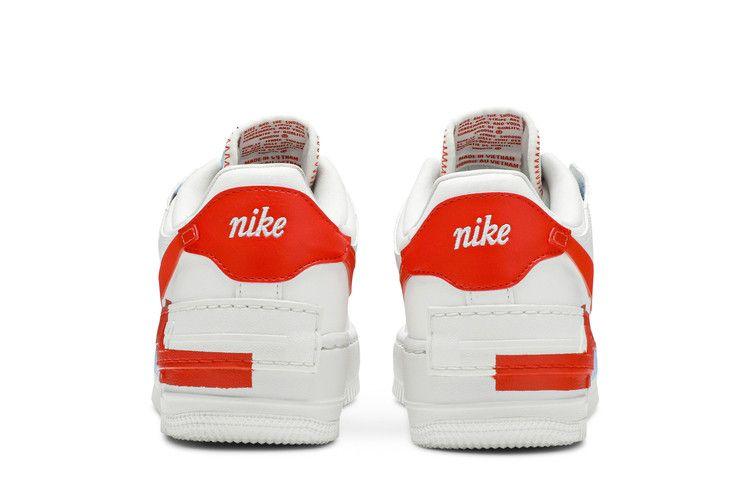 Women's Sneakers Nike Air Force 1 Low Shadow Summit White Team Orange (Women's)