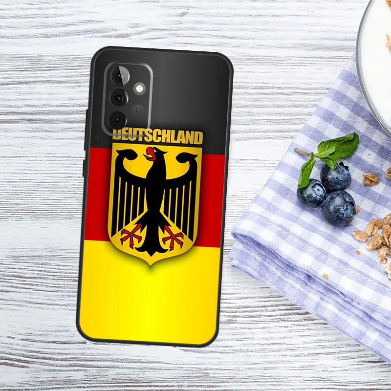 Чехол-эмблема Флаг Германии для Samsung Galaxy A56 A06 A16 A36 A55 A35 A33 A53 A13 A23 A17 A54 A34 A14 A52 A32 A15