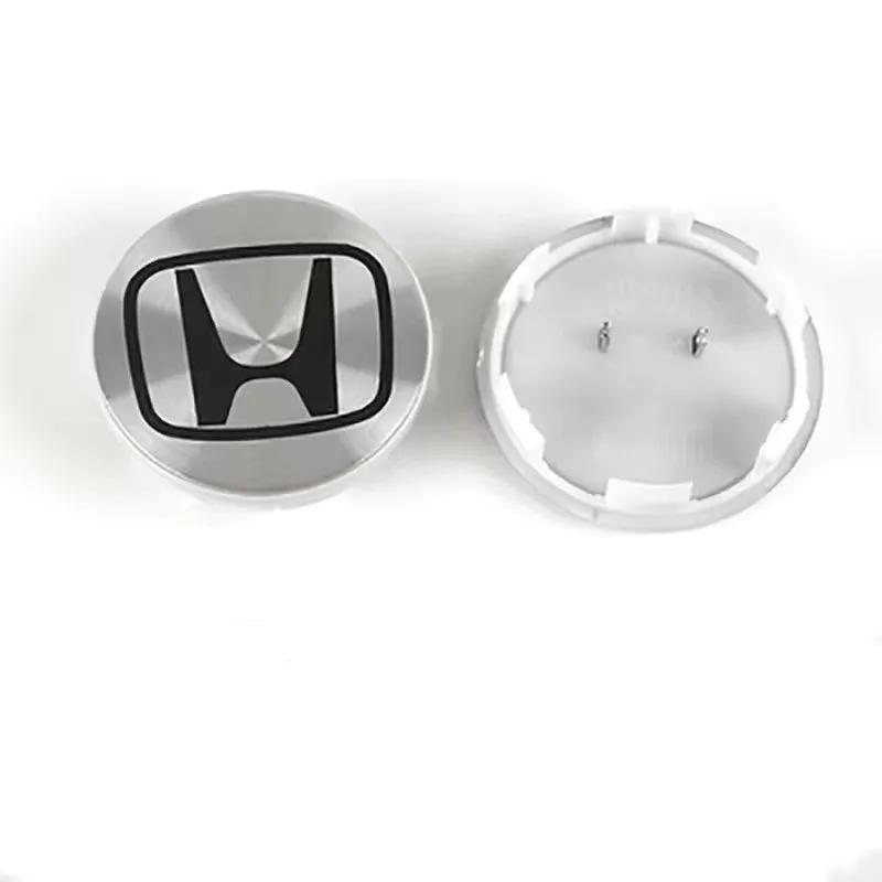 4pcs 58mm Honda car wheel hub covers suitable for Honda Civic City Accord Odyssey Spirior CRV Hrv Jazz CBR HR-V Fit Concept S1 EZ9