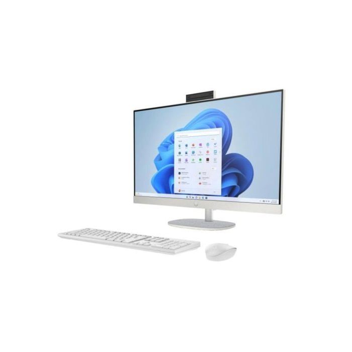 PC Sobremesa HP All-in-One 27-cr0090ns i5-1335U 16GB 512GB SSD Blanco WiFi6