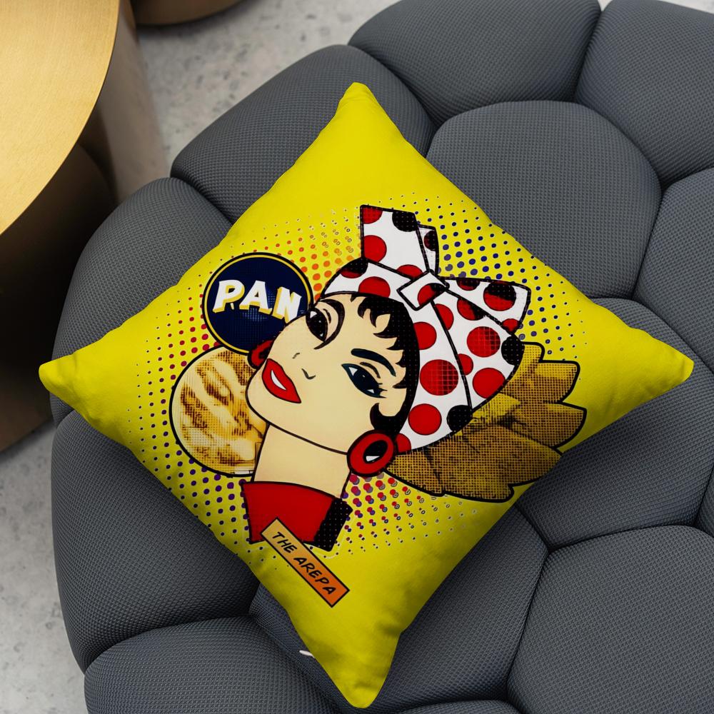 Venezuela Pride Print Pattern Cushion Cover 2-in-1 Reversible Plush Pillow Cover | Car/Sofa/Bed | Perfect Gift