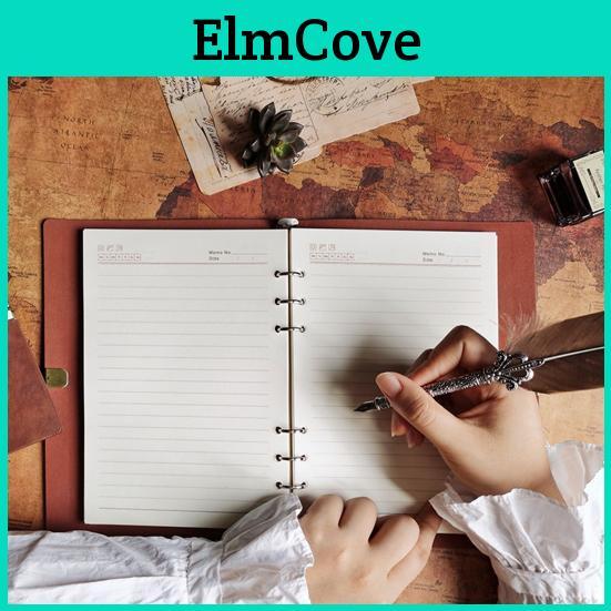 Pocket Retro Smooth Notebook Style Writing Premium Thickened Page No Ink Bleeding A5a6 Notepad Office Supplies