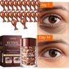 Retinol Anti Wrinkle Eye Serum Capsules Firming Lifting Remove Dark Circles Eye Bags Puffiness Moisturizing Whitening Eye Care