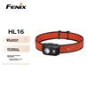FENIX HL16 Obsidian Black, Налобный фонарь FENIX, Ультралегкий налобный фонарь для рыбалки, бега, активного отдыха, батарейки ААА