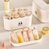Slilcone Popsicle Molds, Cute Ice Molds With Sticks,Easy-Release,BFA Free, Homemade Ice Cream Molds