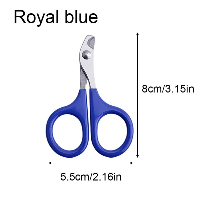 Ножницы для ногтей полумесяцем для домашних животных, подходят для кошек и собак и других мелких домашних животных, уход за когтями, груминг-ножницы, коготь