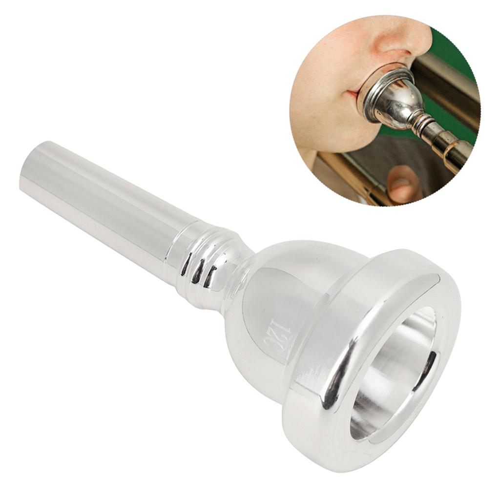 12C Альт Тромбон Посеребренный Латунный Мундштук Аксессуары Для Музыкальных Инструментов