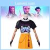 Костюм для косплея Kpop Demon Hunters Mira из полиэстера для игры, аниме, ролевой игры, для взрослых