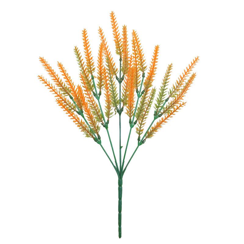 Шелковое растение лаванды Искусственный букет из пластика для украшения дома и использования на мероприятиях