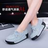 Мода 2024 года, новые легкие дышащие туфли на плоской подошве с мягкой подошвой, повседневные удобные женские рабочие туфли