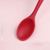 Non-Stick Silicone Spoon Kitchen Strainer Salad Mixing Spoon Cooking Utensil Denser Pot4