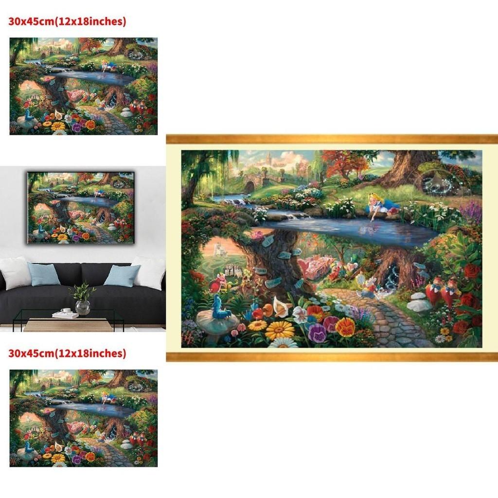 Холст с изображением принцессы-русалки, современная сказочная история, декоративная картина для спальни, детской комнаты