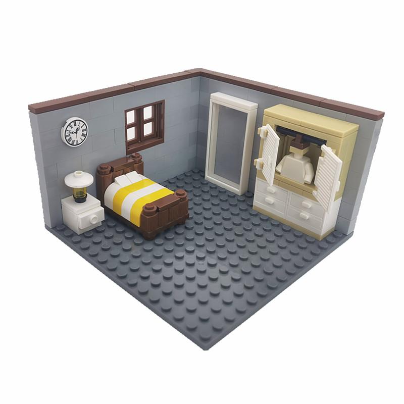 City Shop Friends Blocks Toys for Children Compatible Classic MOC Parts House Furniture Building Bricks Birthday Gift Bloques