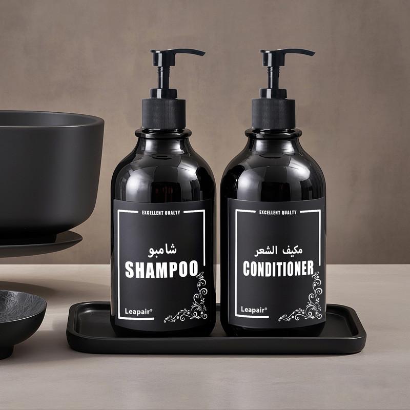 500 мл дозатор для мыла в ванной комнате многоразовый ручной насос бутылка пластиковая пустая косметическая упаковка бутылки кондиционер бутылки