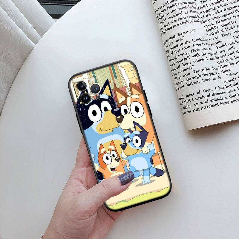 Синий чехол для телефона Bluey MH23 для Samsung S20 S21 S22 S23 S24 FE Ultra Plus Lite S21S A55 A07 A17 F06 F16 M06 M16 M56 A36 A37 A57