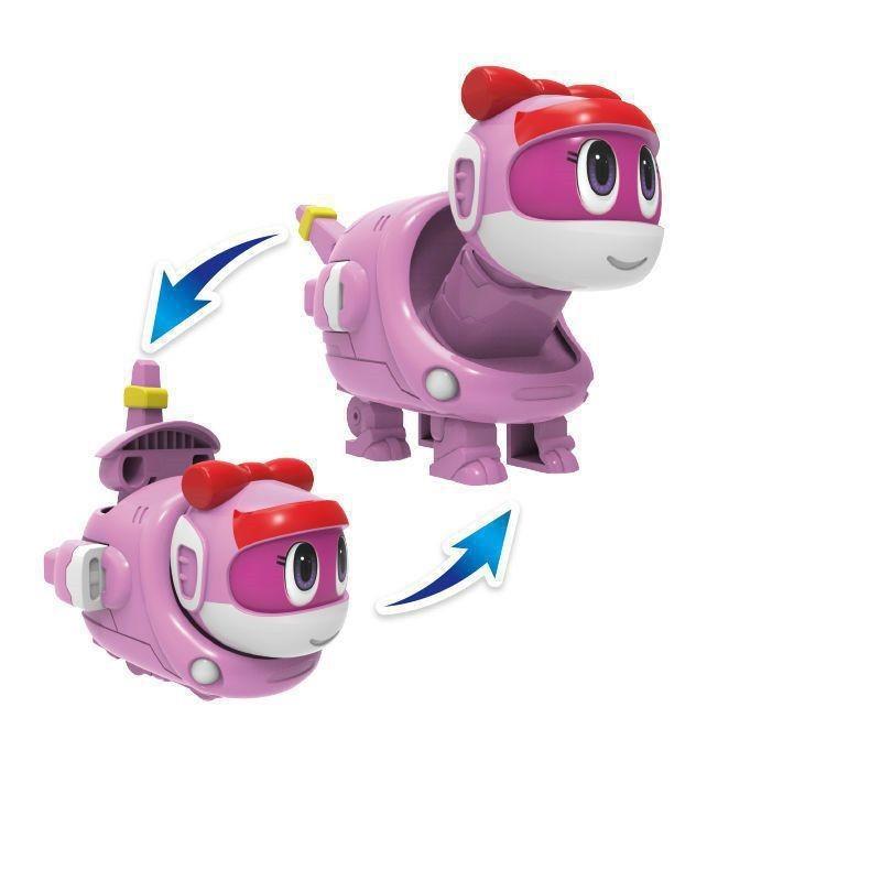 Gogo Dino Transforming Car Airplane Boat Crane Toy For Children