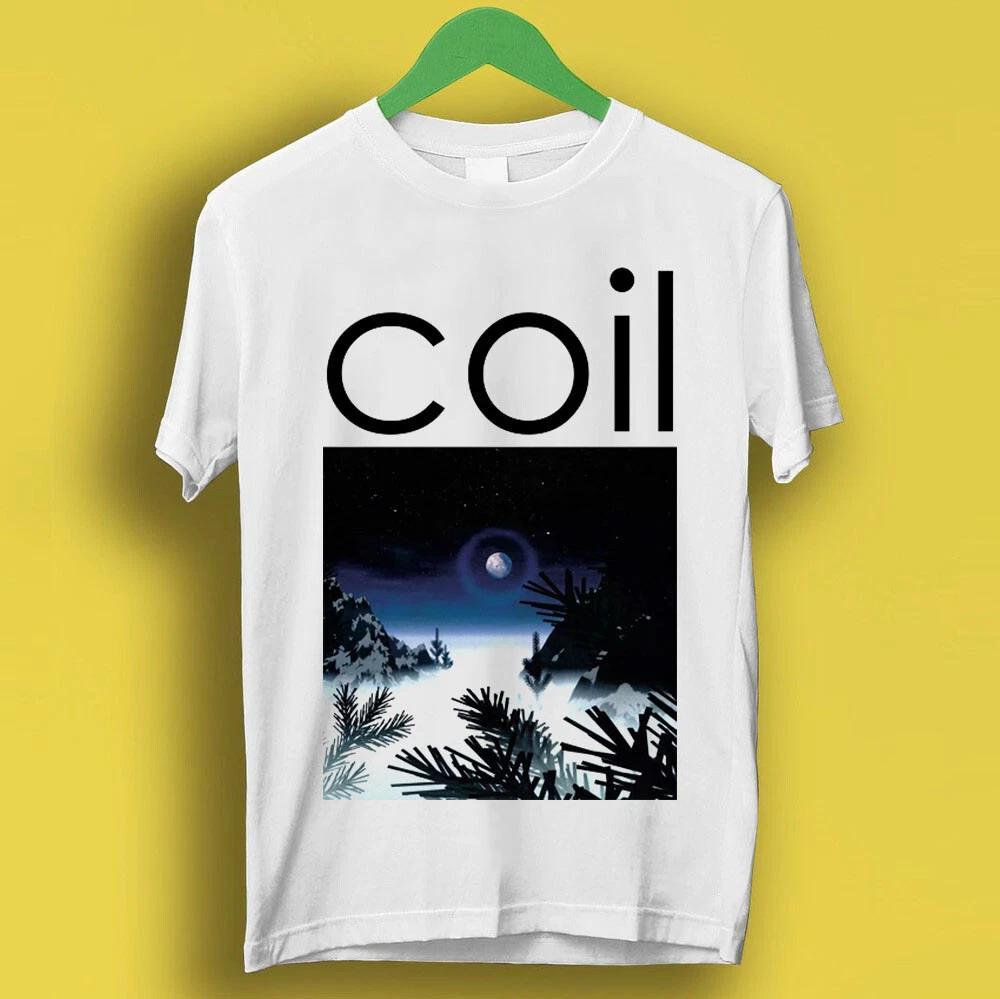 Coil Музыка для игры в темноте Музыка Бестселлер Подарочная футболка P1901