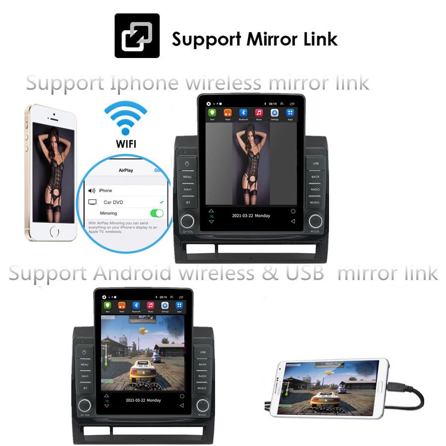 9.5" Android 10.1 Quad-core GPS Navigation RDS FM For Toyota Tacoma Hilux 05-13