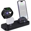 Rotatable Multi-Functional Desktop Charger for Apple, Samsung, and Watch