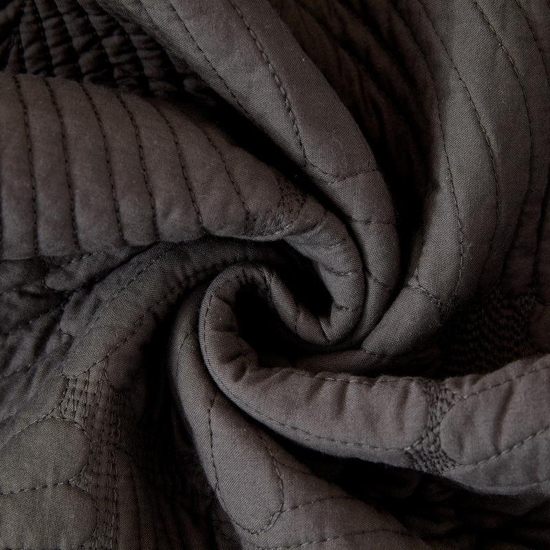 Новый чехол для диванной подушки из стираного хлопка с вышитым банановым листом, современная простая нескользящая однотонная тканевая подушка для дивана