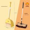 Kids' Mini Broom and Dustpan Set: Baby-Friendly Toy for Sweeping and Mopping