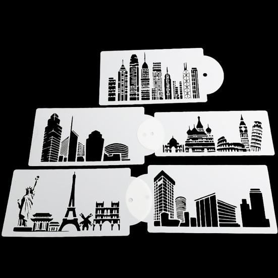 Многофункциональный шаблон для торта, чистый трафарет, ориентир, посуда для выпечки