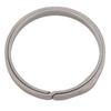 33mm Titanium Alloy Key Ring SidePushing Keyring Outdoor Small Tool Keychain Accessories(Gray )