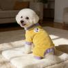 Warm Dog Jumpsuit Soft Puppy Pajamas Pet Base Shirt Winter Pet Overalls  Autumn Winter