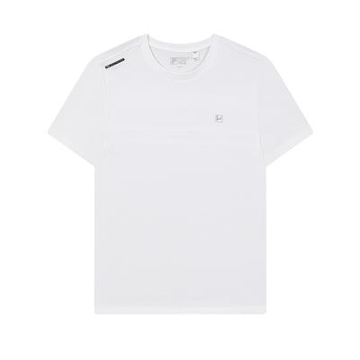 Fila Белая Модная Универсальная Футболка с Коротким Рукавом Мужские Топы F11M523126FWT