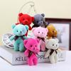 Bear Plush Toys Mini Teddy Bear Dolls Toy Bear Pendant Costume Pendant Keychain