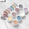 monja Nail Art 5 мл Pearl Shell Spiral Glitter Pearly Semi Permanent Nail UV Gel Varnish DIY Manicure Design Tool 14 Solid Colors