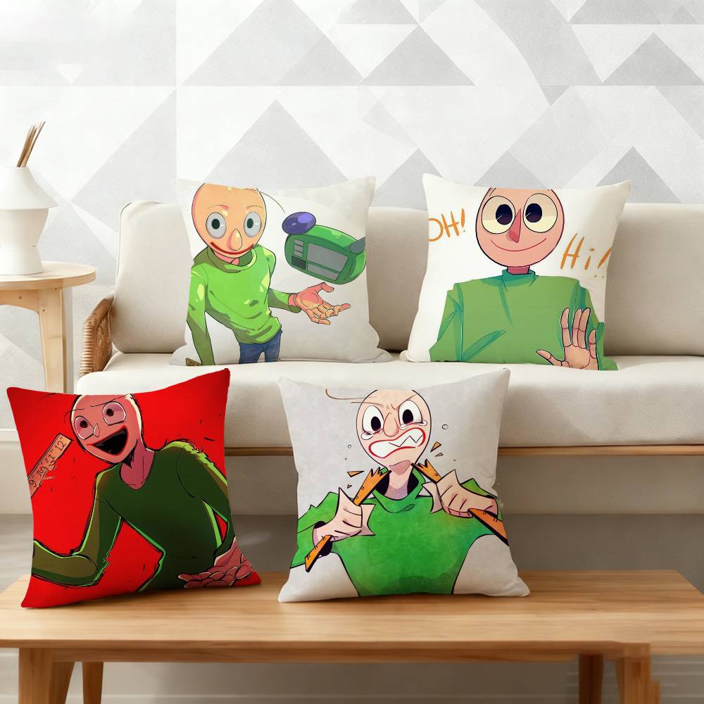 Игровой Baldi'S Basics Наволочка С Принтом Наволочка Для Гостиной Подушка-Подушка Для Дивана