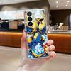 Transparent Soft Phone Cover Case for Samsung Galaxy ZFold7 ZFold5 ZFold3 ZFold4 Z Fold 7 6 5 4 3 ZFold6 Anime Pokemon Gengar
