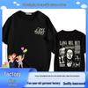 Lana Del Rey Printed Short Sleeve Unisex Cotton T-Shirt - Soft, Loose, Casual, Round Neck for Spring/Summer.