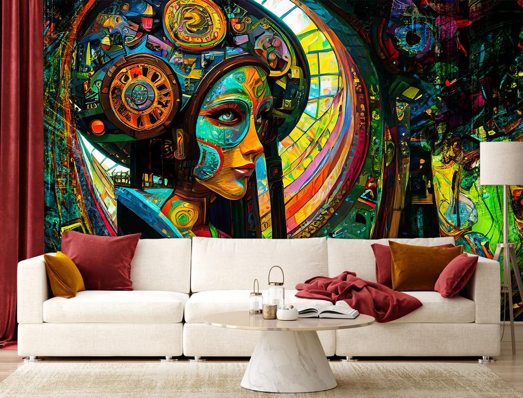 Обои Женщина Абстракция Сюрреализм