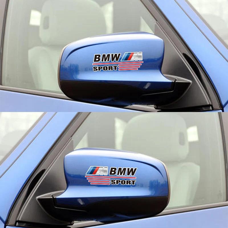 BAGC4 Автомобильная наклейка Декоративная наклейка на зеркало заднего вида автомобиля Защитная от царапин Для BMW E46 E66 E65 F13 F06 X2 X3 X5 X4 G08 G16 G15 G