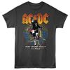 ACDC Ангус Янг Глобус For Those About To Rock Мужская футболка Унисекс футболка