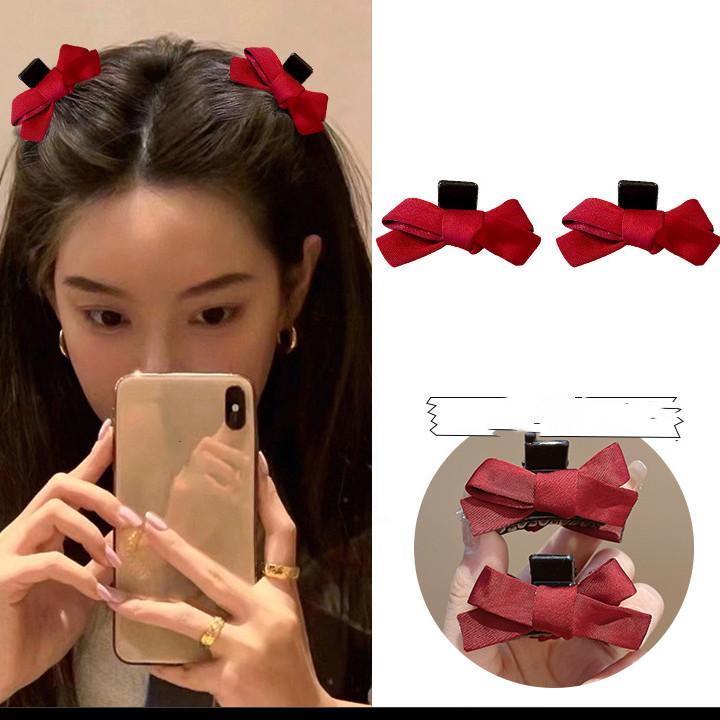 Заколка для волос с яркими камушки из горного хрусталя