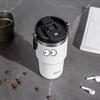 Tyeso 1050ML Big Capacity Travel Mug Vacuum Cup Stainless Steel Coffee Cup Cold Hot Double-layer Insulated Cup Tumbler with Eye Sticker